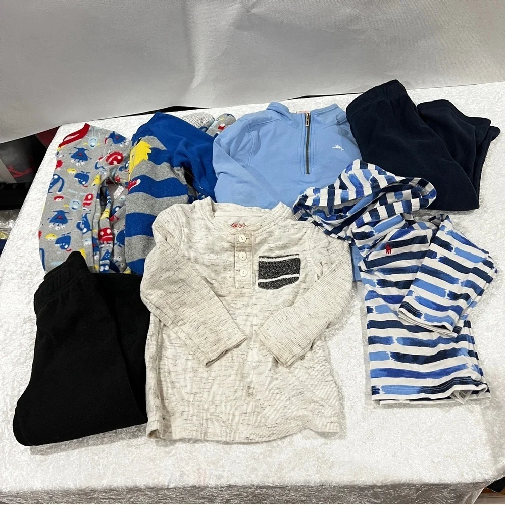 Lot Bundle Boy's Kids Mix Clothing Size 3T Pants Tops Shorts Pajamas Multicolor